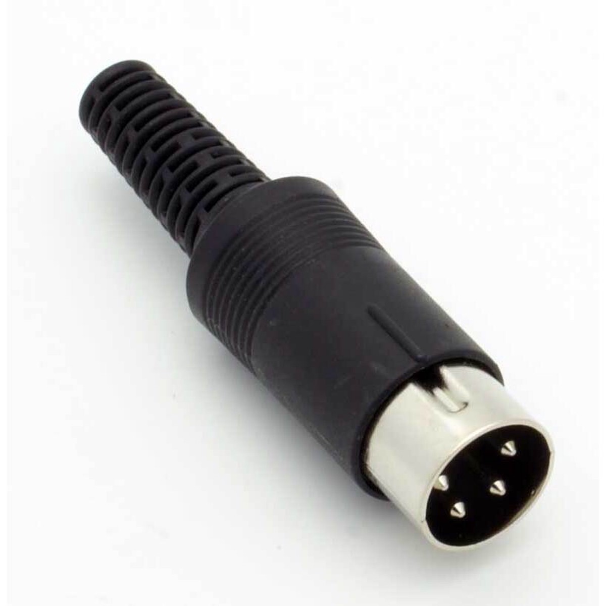 4 Pin DIN Male Inline Plug Connector