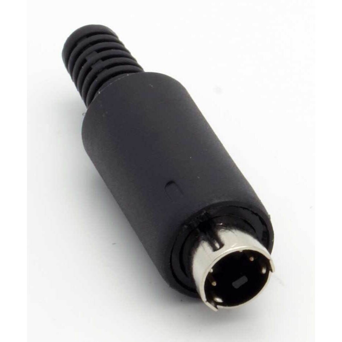 4 Pin Mini-DIN Male Inline Plug Connector