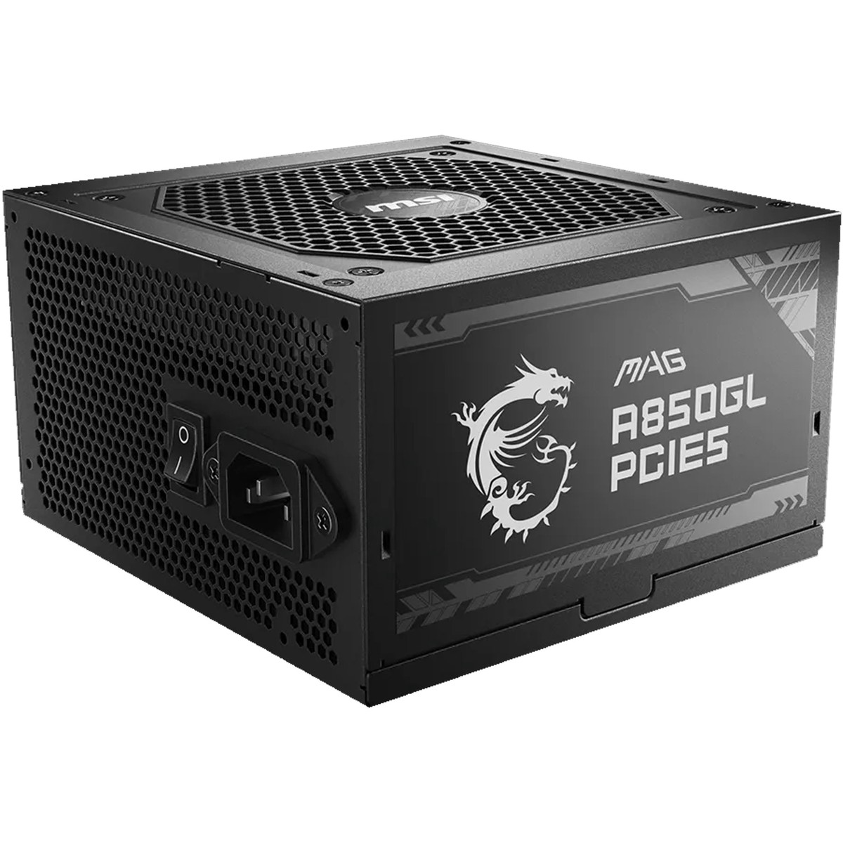 MSI MAG 850 Watt Desktop PC Power Supply - ATX 3.1 MAGA850GLPCIE5 MAG A850GLS PCIE5 850W 80Plus Gold Fully-Modular