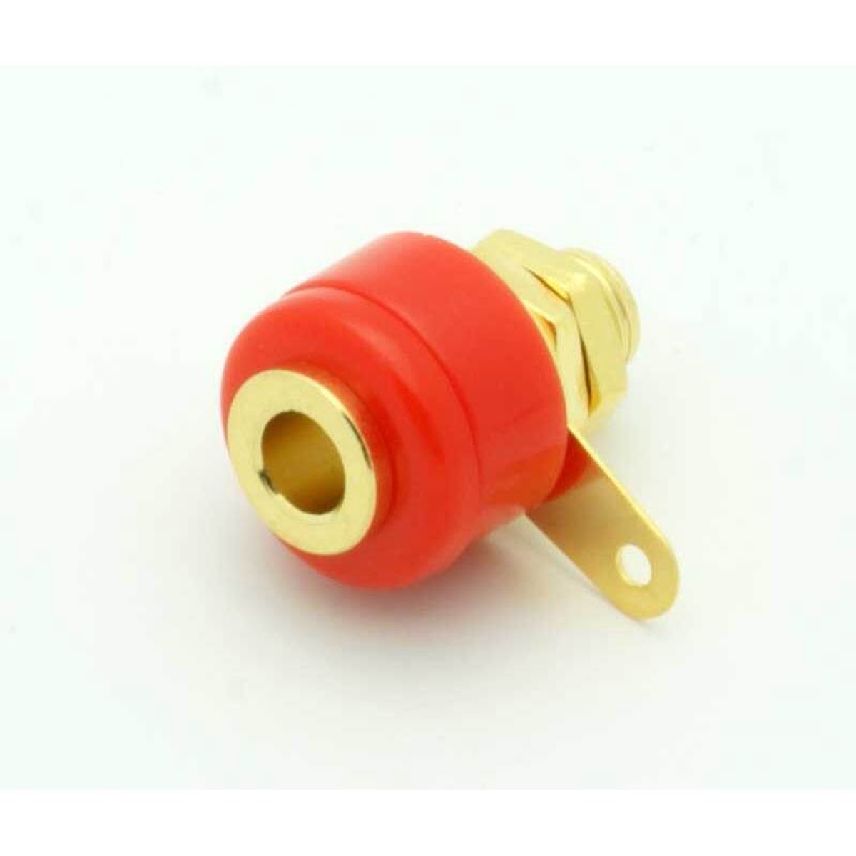 Red Banana Jack - Panel Mount - Gold