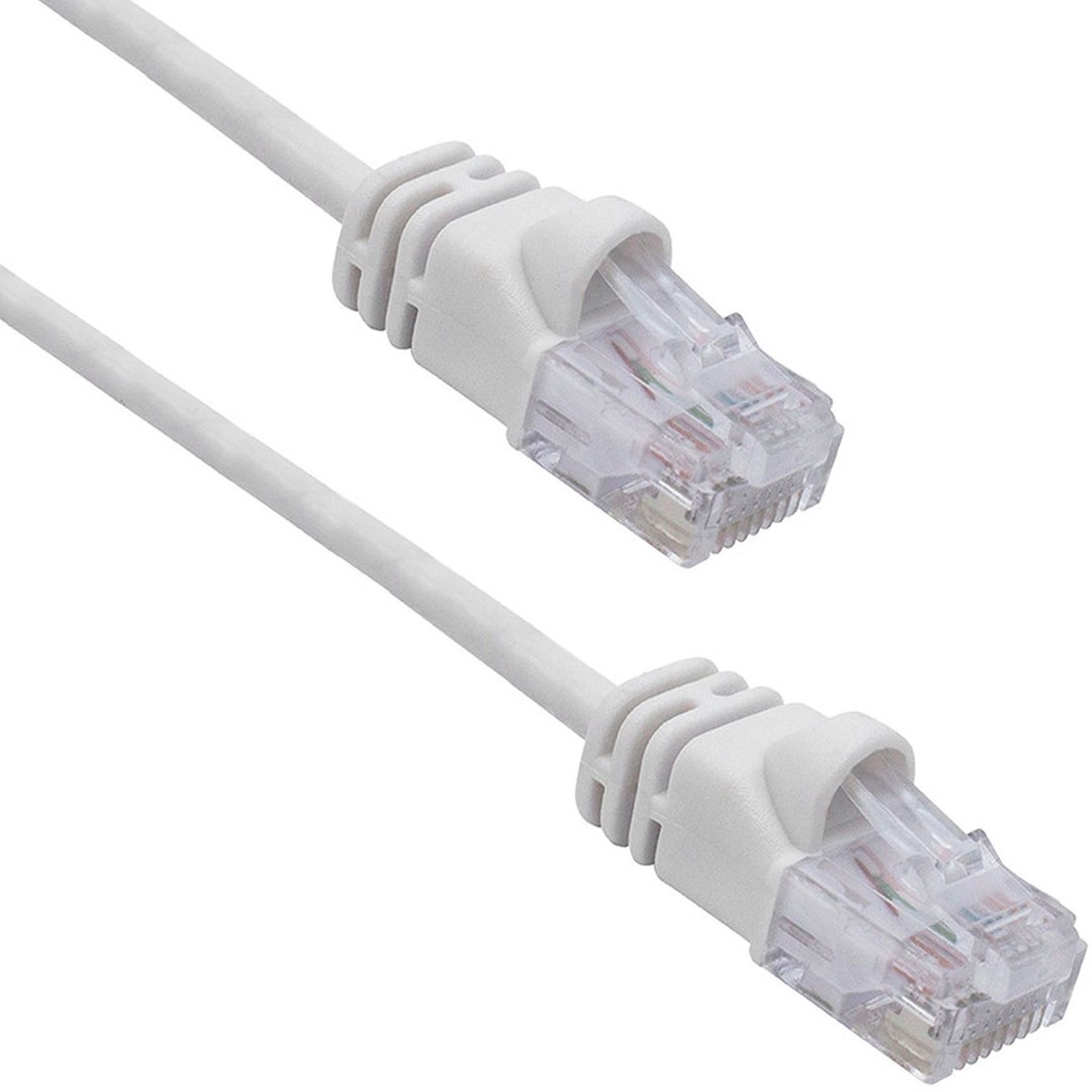 White - Cat 6A - 2ft Thin Ethernet Cable
