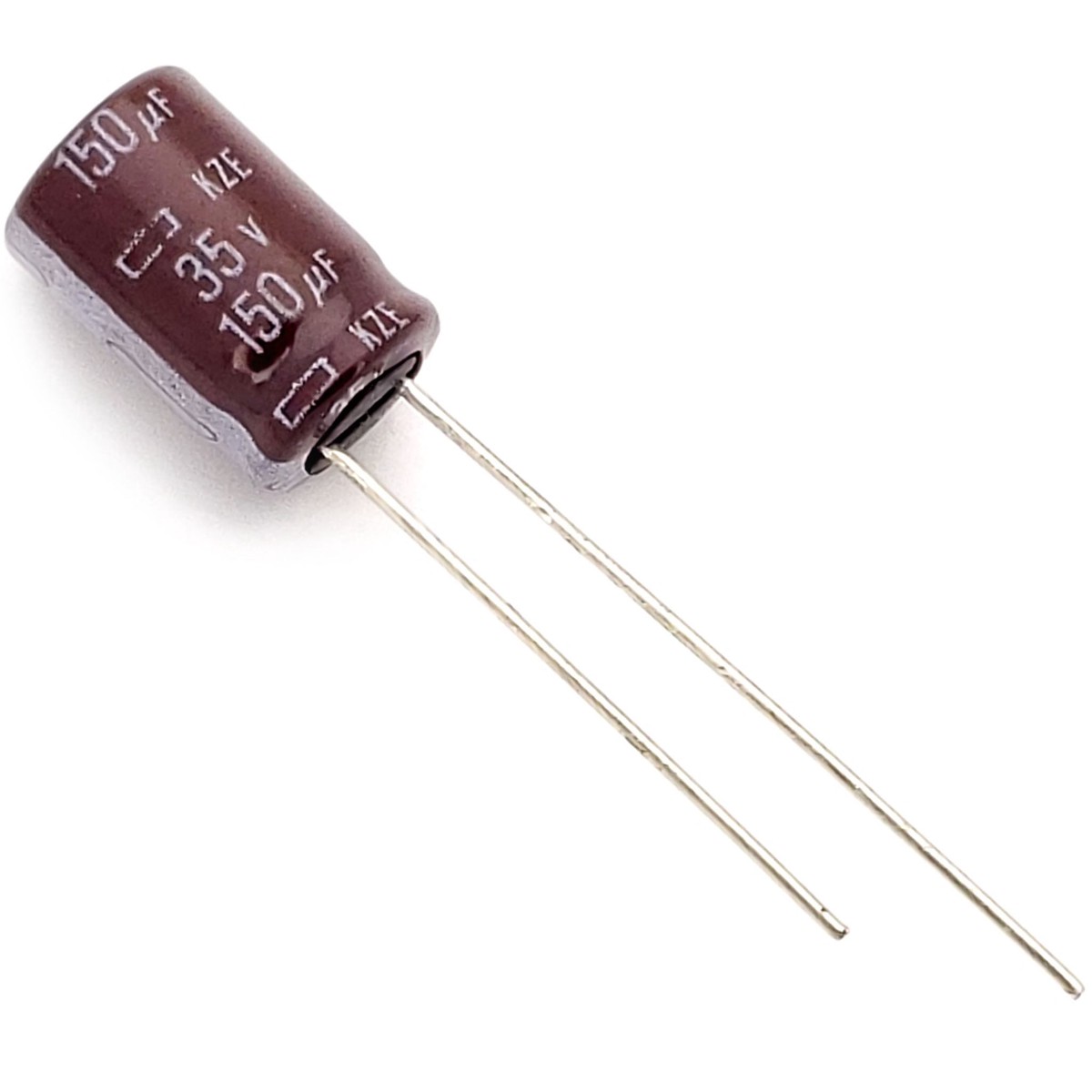 150uF 35 Volt Electrolytic Capacitor