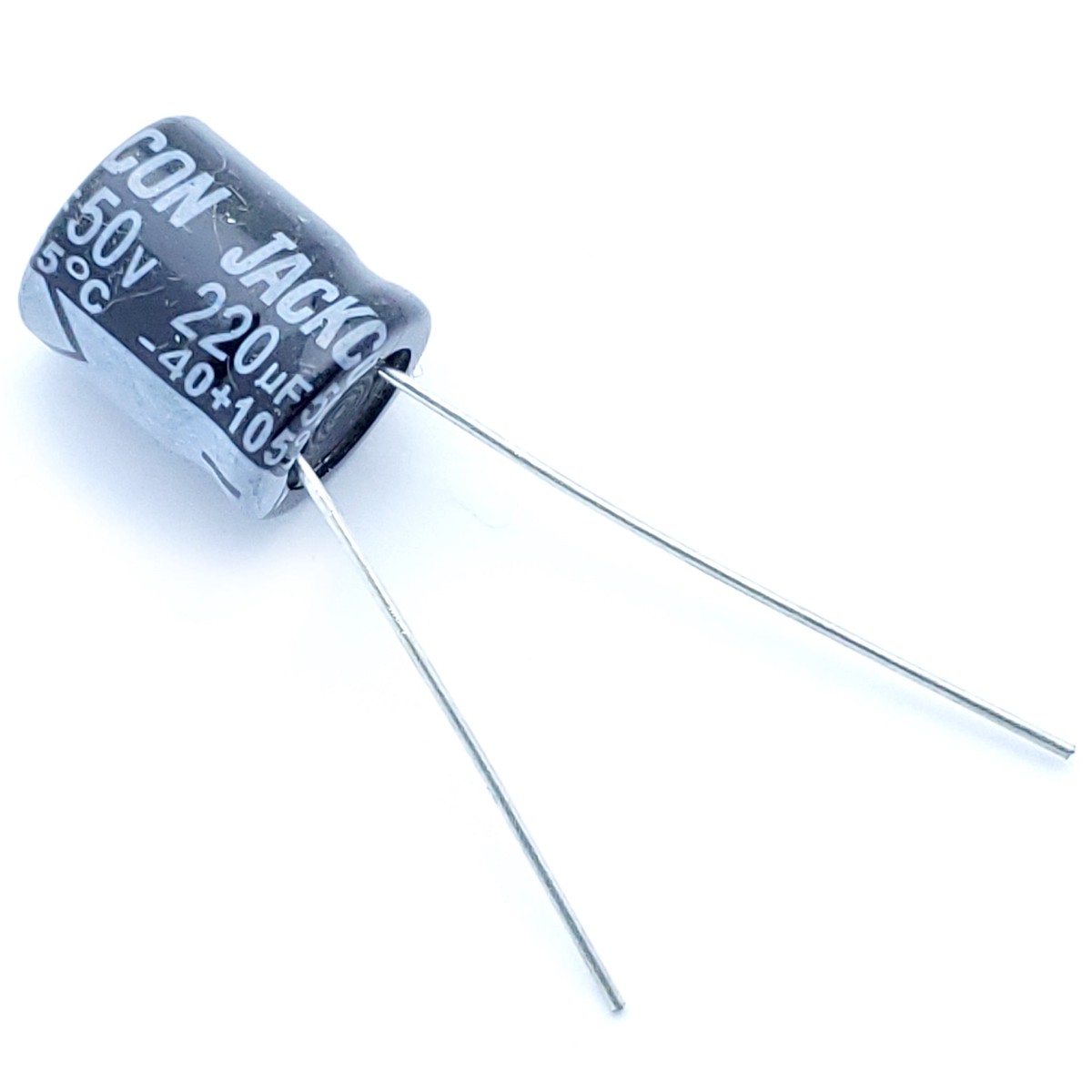 220uF 50 Volt Electrolytic Capacitor