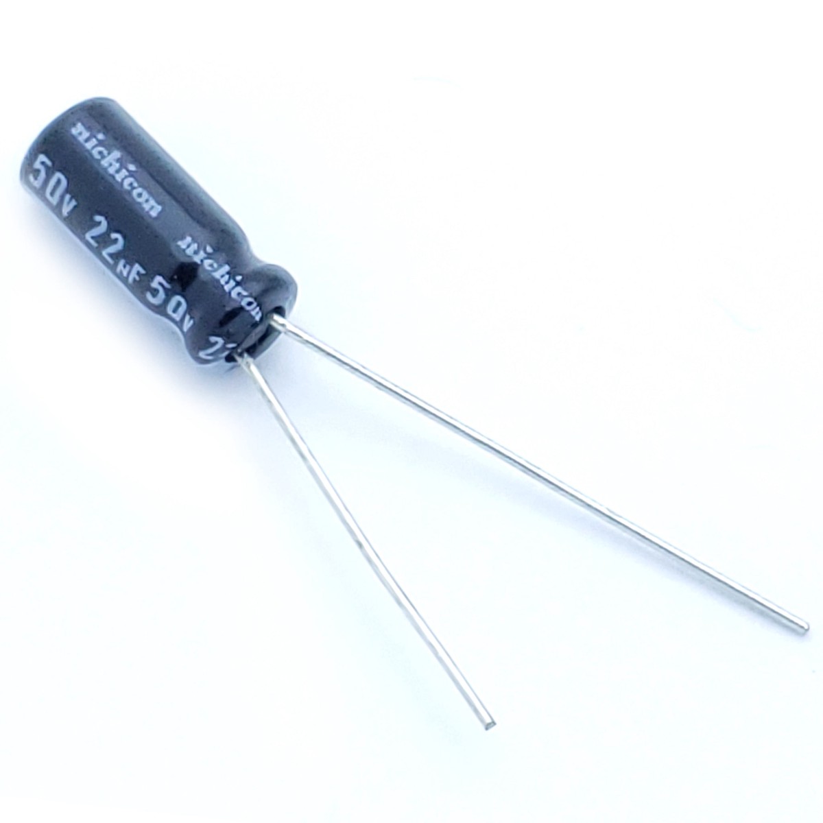 22uF 50 Volt Electrolytic Capacitor