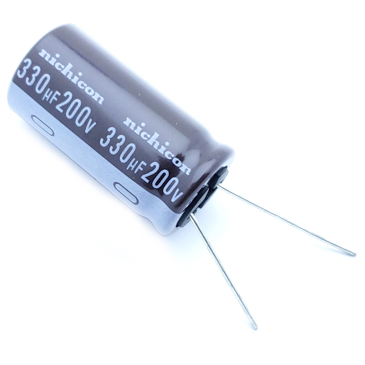 330uF 200 Volt Electrolytic Capacitor - 105c - 20% - Radial Leaded