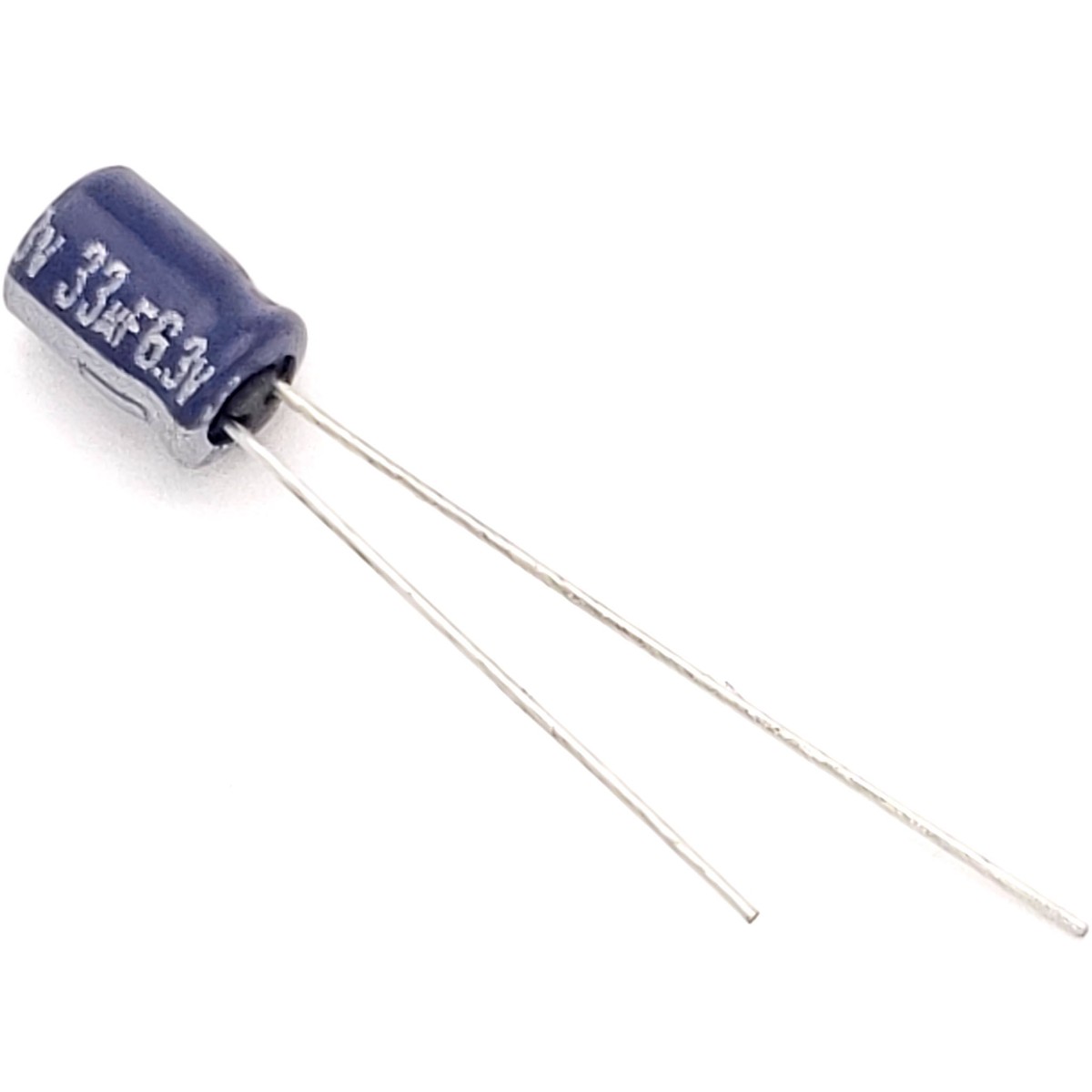 33uF 6.3 Volt Electrolytic Capacitor