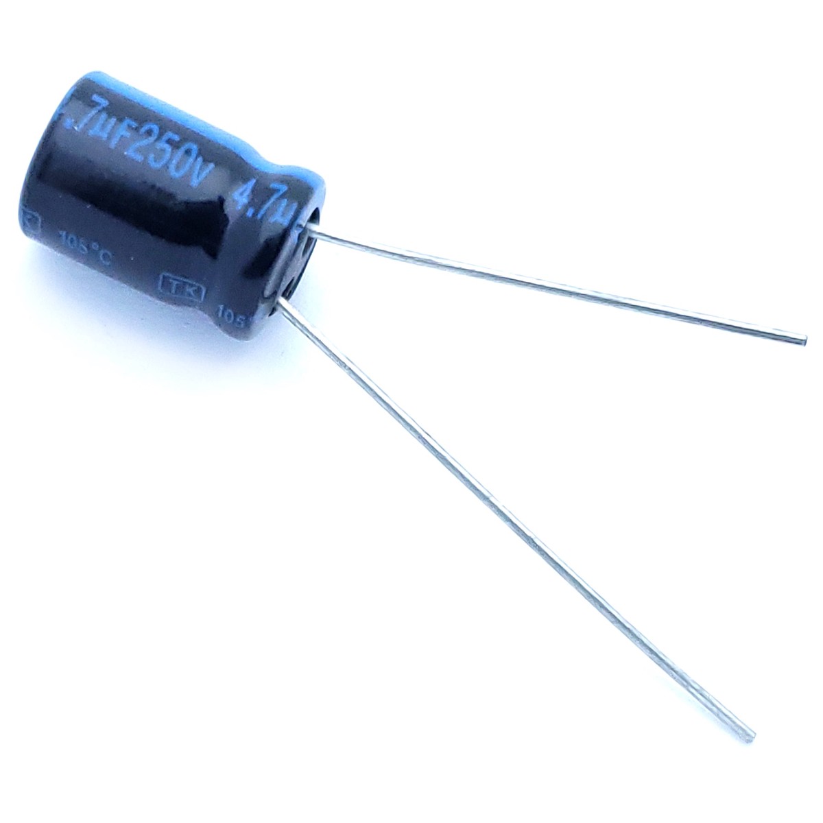 4.7uF 250 Volt Electrolytic Capacitor