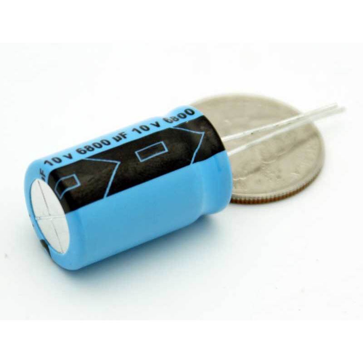 6800uF 10 Volt Electrolytic Capacitor - 105 C