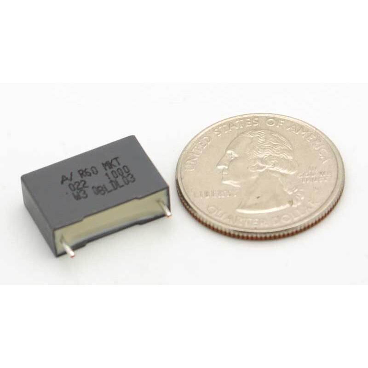 film capacitor 0.022 F 10% 1000 volts polyester