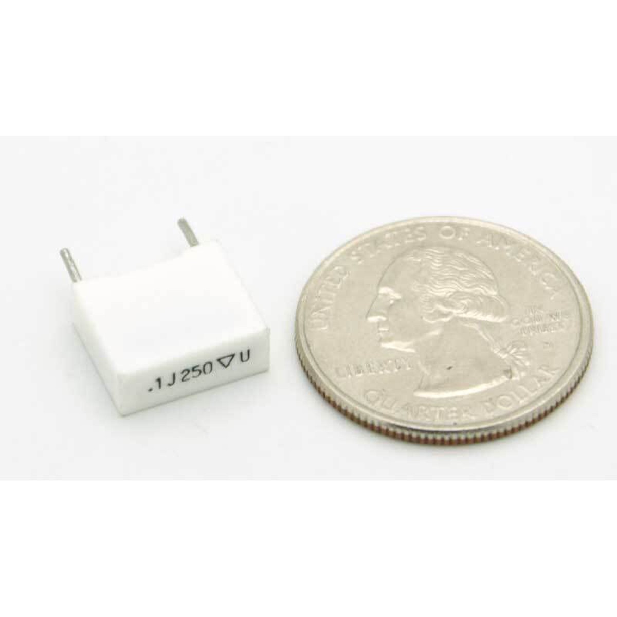 film capacitor 0.1 F 5% 250 volts