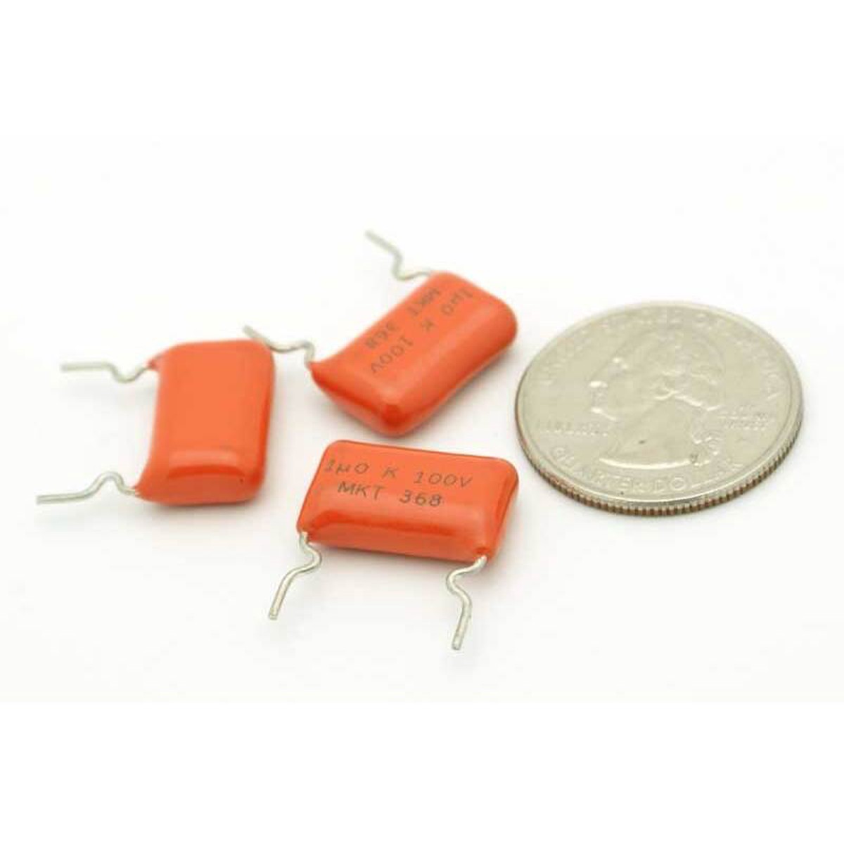 film capacitor 1 F 10 100 volts Polyester Film