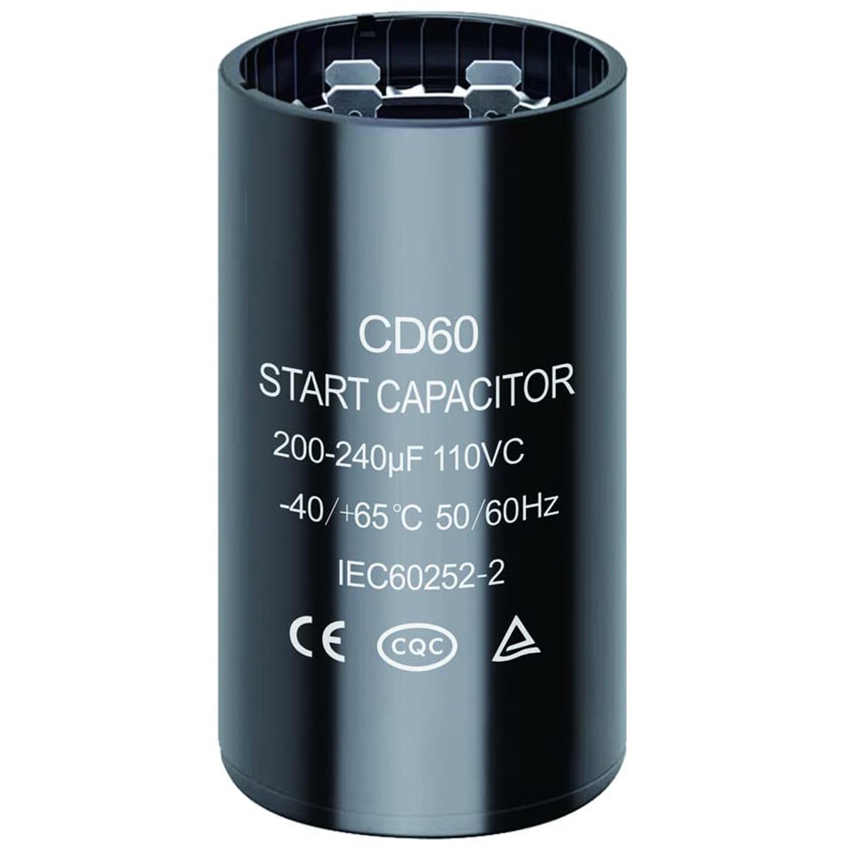 200-240 MFD 125VAC Motor Start Capacitor