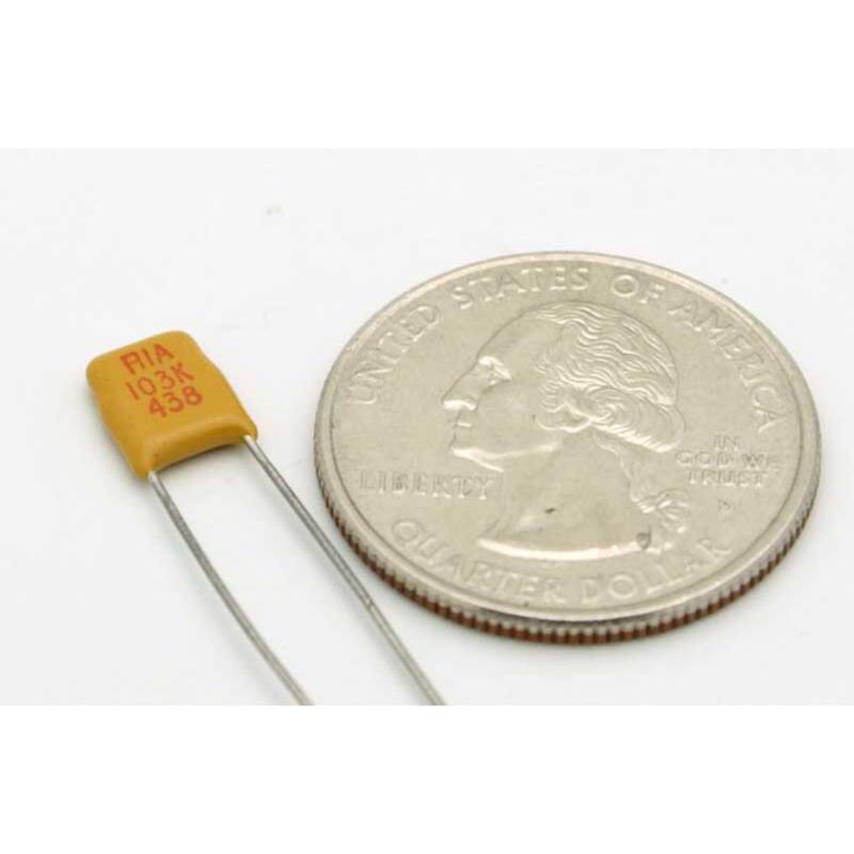 ceramic capacitor 0.01 F 10% 100 volts