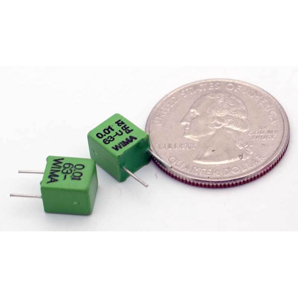 film capacitor 0.01 F 5% 63 volts Polypropylene