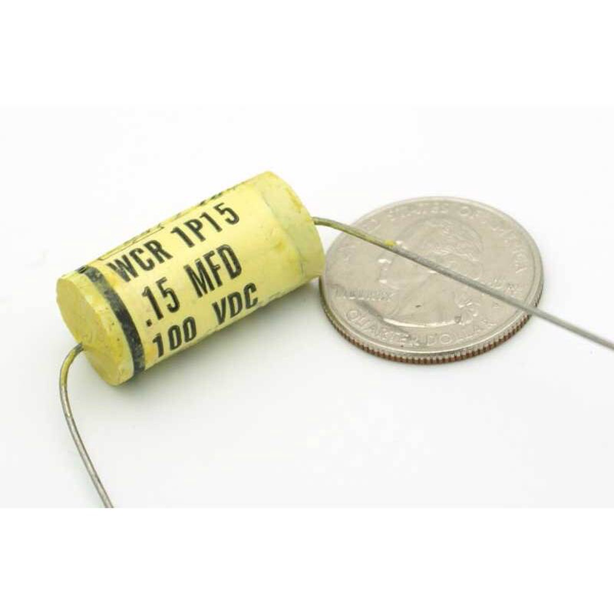 film capacitor 0.15 F 10% 100 volts Metalized Polyester