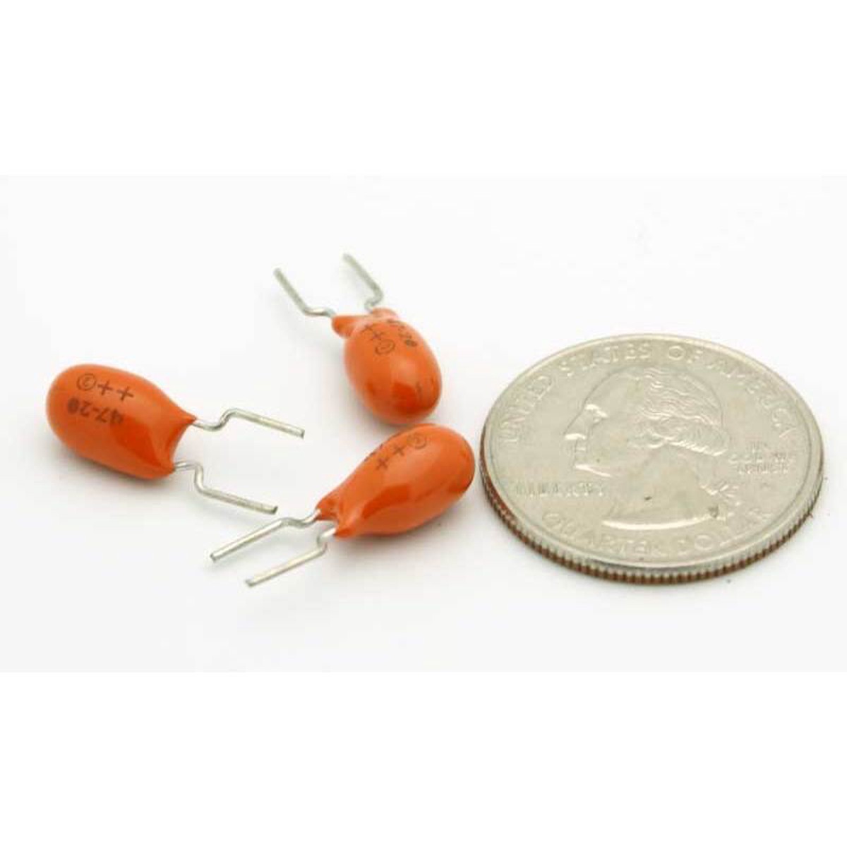tantalum capacitor 47 F 10% 20 volts